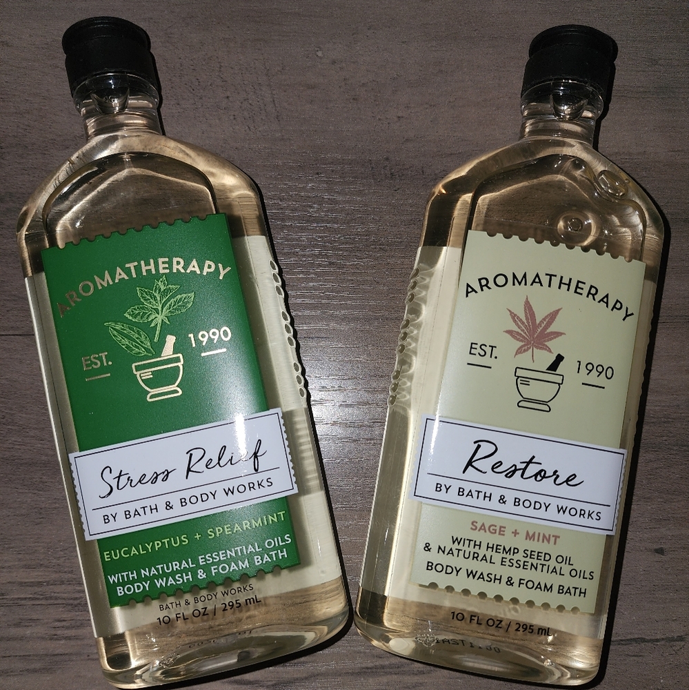 New Bath and body works bundle body wash
